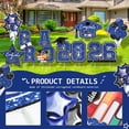 thumbnail image 4 of Suknil 8Pcs Graduation Yard Sign, Graduation Decorations 2026, Graduation Decorations Class of 2026 Graduation Party Supplies(Blue Black), 4 of 7