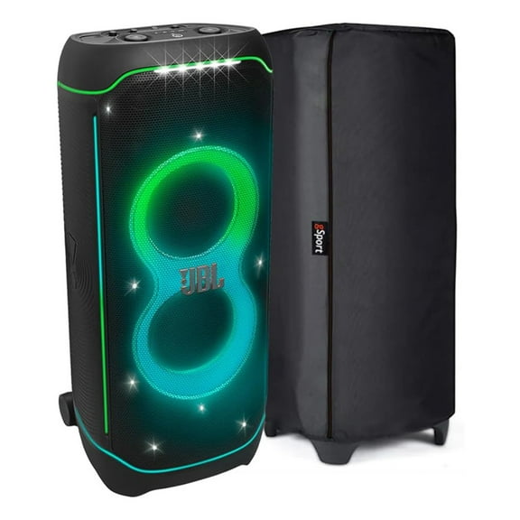 JBL PartyBox Ultimate Portable Party Speaker Bundle with gSport Speaker Cover
