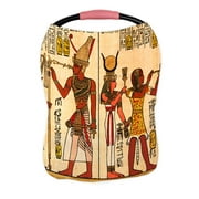 ECZJNT Egyptian Papyrus With Antique Hieroglyphs Nursing Cover Baby Breastfeeding Infant Feeding Cover Baby Car Seat Cover