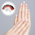 thumbnail image 3 of 90 Sheets French Manicure Nail Art Sticker Nail Tip Guide Sticker Manicure Decal, 3 of 8