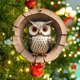 thumbnail image 4 of Decoraciones Del Árbol de Navidad Animales Imprimir Acrílico Oval Ornamentos, 8cm Animales Del Bosque Decoraciones para Corona de Árbol, Ornamentos Del Árbol de Navidad Regalo de Recuerdo en la Caja E, 4 of 6