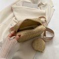 thumbnail image 2 of Bolso de mano para mujer, bolsos casuales de paja, bolsos de moda, bolsos cruzados, 2 of 7