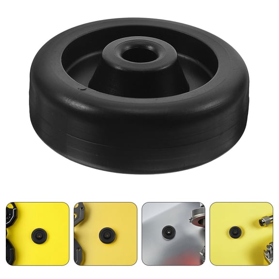 ibasenice 8Pcs Workout Accessories for Women Abdominal Roller Wheel Black PP PA High Load Capacity Indoor Workout