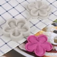 thumbnail image 3 of Chocolate Molds, Silicone Fondant  Flower Style 2 Pieces Easy Release   For Cake Making, 3 of 8