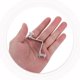 thumbnail image 5 of OUNONA 10Ud Soporte Para Paneles De Vidrio Carbono Para Estantes Y Gabinetes En Color Plata, 5 of 6
