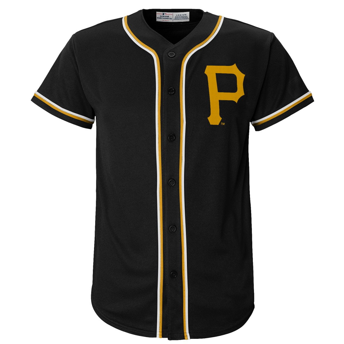 MLB Pittsburgh Pirates Boys' Primary Color Team Jersey