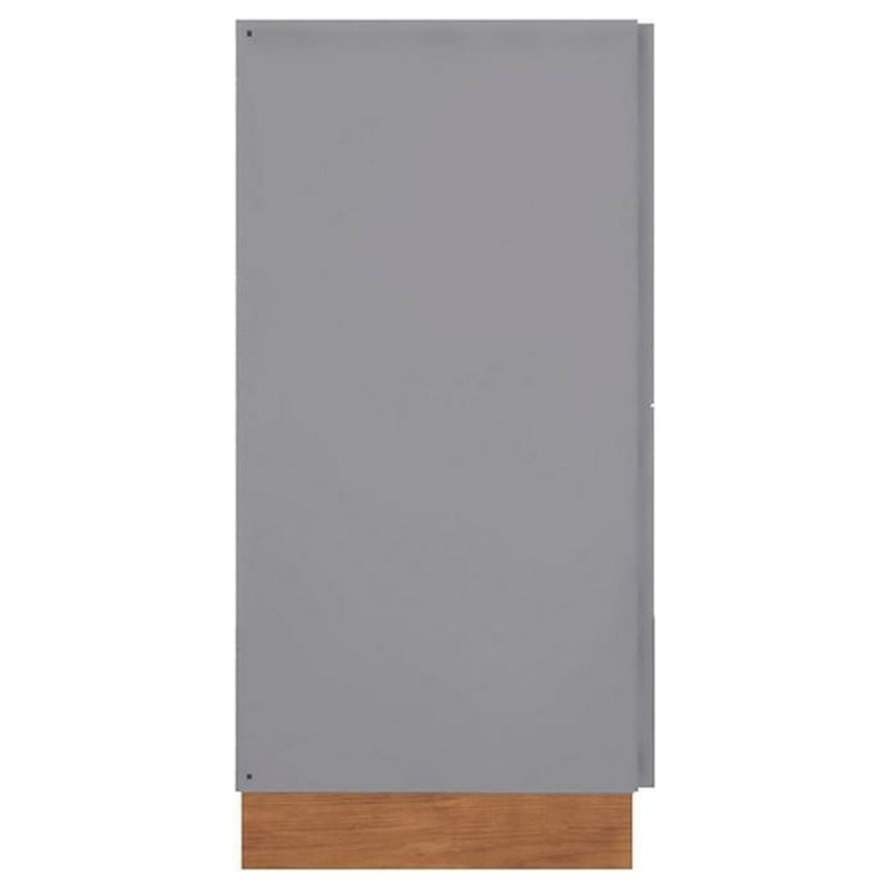 Cornelia Cabinet with 4 Shelves in Grey