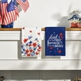 thumbnail image 6 of Sm:)e Floral Fourth of July Kitchen Dish Towels 18x26 Inch Set of 2 Patriotic Memorial Day Decoration, 6 of 6