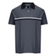thumbnail image 4 of Camiseta Vestido Botón de Solapa Color Coincidencia Suelto Casual, 96% Viscosa 4% Spandex Camiseta de Punto para Hombres, Oficina, Golf Y Uso Diario, 4 of 6