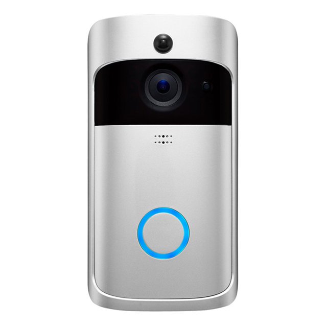 Wireless WiFi Video Doorbell Smart Phone Door Ring Intercom Home Security Camera Bell