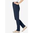 thumbnail image 3 of Woman Within Plus Size Knit Hassle-Free Pull-On Elastic-Waist Pants, 3 of 3