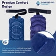 thumbnail image 6 of Rebelduck Large Ice Pack, Reusable Gel Hot Cold Therapy Wrap for Back Pain, Lumbar Hip Knee Shoulder, Navy, 6 of 6