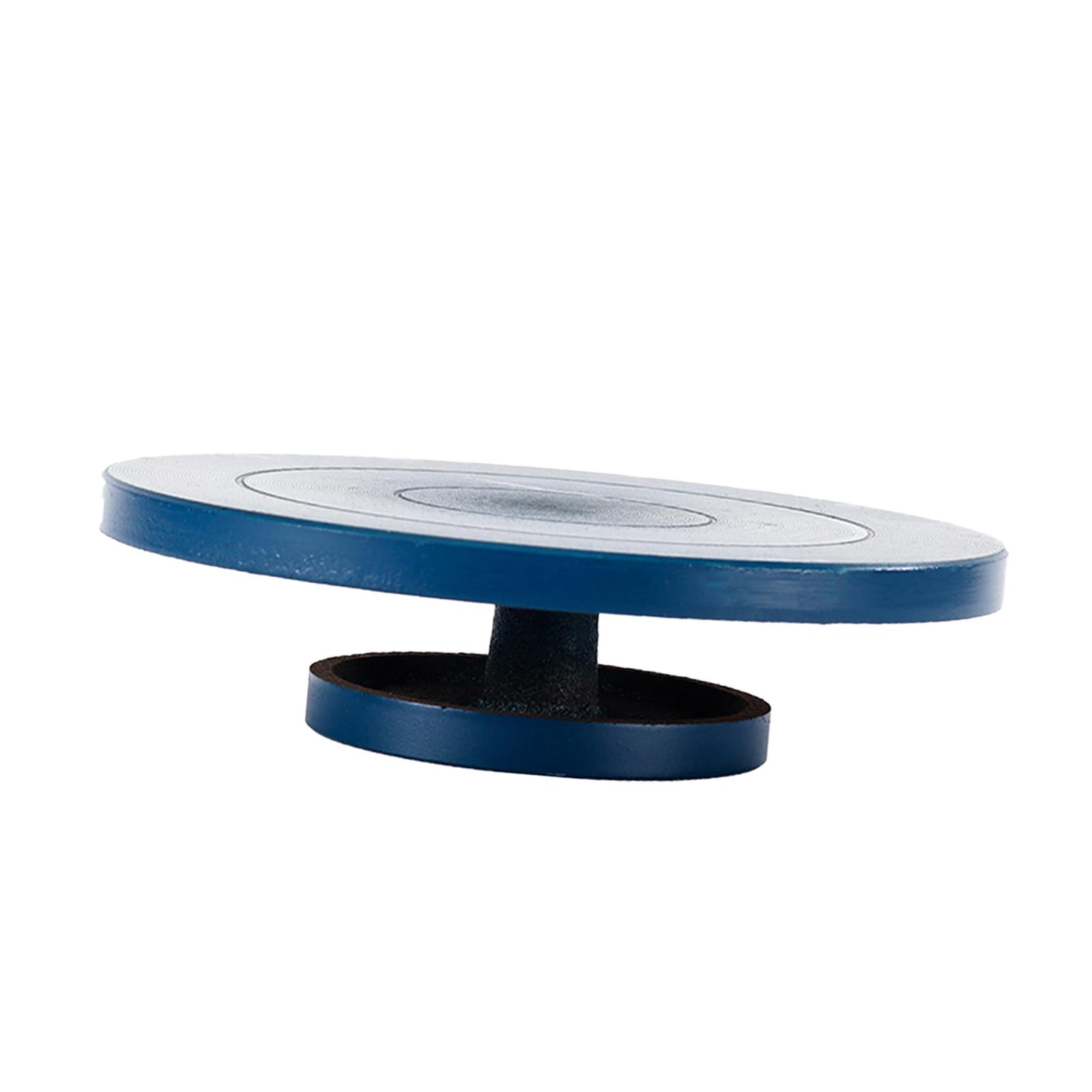 15cm Pottery Banding Wheel Sculpting Wheel Metal Construction Pottery Tool Durable Rotating Table Turntable for Model Marking, Artistic Work