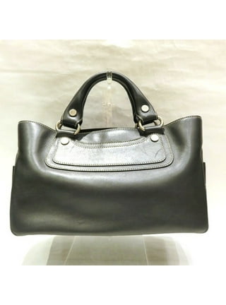 Authenticated Used Celine Boston Bag Beige Macadam M05 Handbag PVC Leather  CELINE Triomphe Ladies 