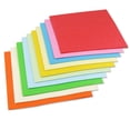 thumbnail image 3 of 200 piezas de papel de origami de colores, papel artesanal divertido DIY, papel plegable, suministros para manualidades para niños, jardín de infantes, 3 of 8