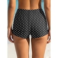 thumbnail image 2 of Charmo Swim Shorts for Women Stretchy Board Shorts Solid Tankini Bottoms Sport Swimsuit Bottoms, 2 of 5