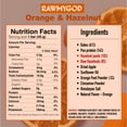 thumbnail image 2 of RAWMYGOD Raw Fruit & Nut Bar Orange & Hazelnut, Gluten Free, Vegan, No Added Sugar, 16 pack, 159 Calories per Bar, 2 of 5
