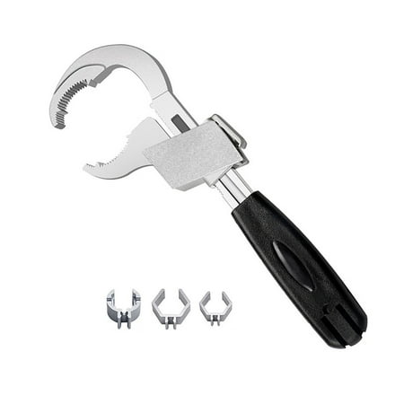

Tanuse 1*Wrench+Water Pipe Clamp+40 Clamp+34 Clamp Multifunctional Bathroom Open-Ended Bathroom Adjustable Multifunctional Tool Set Wrench Big Sale!