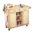 thumbnail image 1 of Homestyles General Line Chariot de Cuisine Roulant en Bois en Brun, 1 of 33