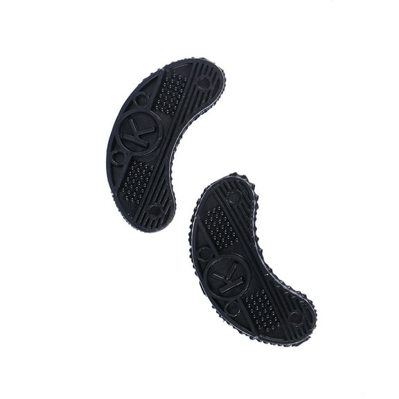Raindrops 20Pcs Anti Wear Heel Protectors Cushions for Travel and Hiking Black