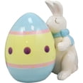 thumbnail image 4 of Ebros Rabbit Kissing Giant Egg Salt And Pepper Shakers Magnetic Figurine Set, 4 of 7