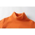 thumbnail image 4 of LittleSpring Boys Girls Fleece Turtleneck Shirts for Kids Thermal Tops Long Sleeve 2-14 Years, 4 of 5