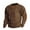 A_Khaki Patchwork Sweater T-Shirt, variant on Men's Crewneck Slim Fit Knitted Contrast Color Patchwork Elbow Patches Long Sleeve Sweater T-Shirt Black XXXL
