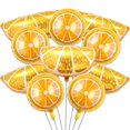 thumbnail image 1 of Globos YOUDICT, lámina de cumpleaños con fruta cítrica y naranja, 10 unidades, 1 of 7