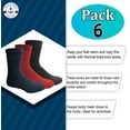 thumbnail image 7 of Yacht & Smith Womens Thermal Crew Socks, Warm Thick Boot Sock For Cold Winter, Wholesale Bulk, Size 9-11, 7 of 7
