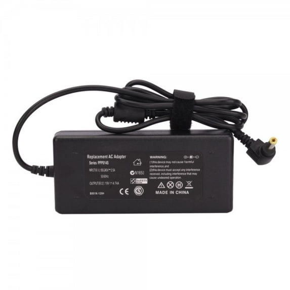 90W AC Charger for Toshiba Satellite 1135-s1553 A215-S6820 A505-S6983 L40 P305D-S8900 pa3516-1aca
