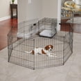 thumbnail image 4 of Midwest Black Contour Exercise Pen for Dogs, 24" H, 4 of 5