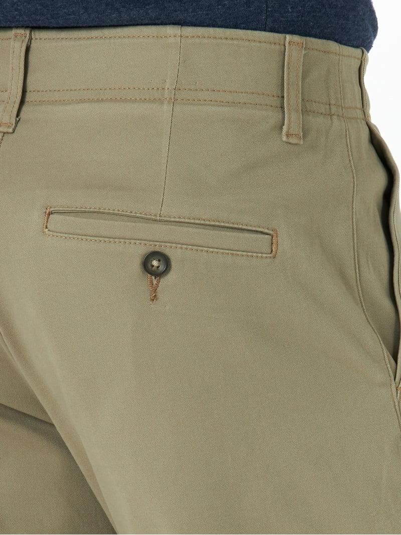 Broek met rechte pijpen en details voor dames in Blauw