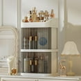 thumbnail image 6 of golytefs 3-Layer Makeup Storage Organizer Makeup Organizer Box Bathroom Beauty Standing Organizer for Bathroom Countertop Vanity, 6 of 9