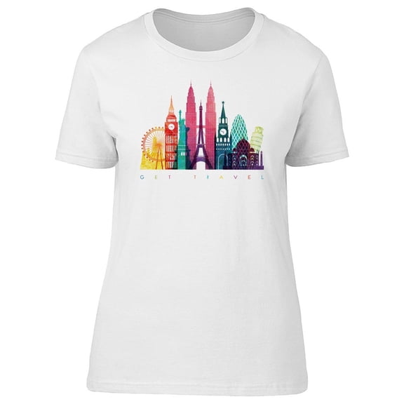 Worldwide Travel Tee Men's -Image by Shutterstock