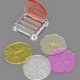 thumbnail image 4 of Juego de moldes para posavasos, molde de silicona con base de posavasos con diseño irregular Afortunado Sencillez, 4 of 4