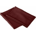 thumbnail image 5 of The Great American Store Queen Pillow Case Set Of 2 Solid Burgundy 100% Brushed Microfiber, Soft and Cozy, Wrinkle, Fade, Stain Resistant with Envelope Closure, 5 of 5