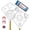 2 Pack Ready to Color-Ship Sun, variant on DIY Kites for Kids Kite Making Kit Bulk, Decorating Coloring Kite Party Pack,White Diamond Kite Kits