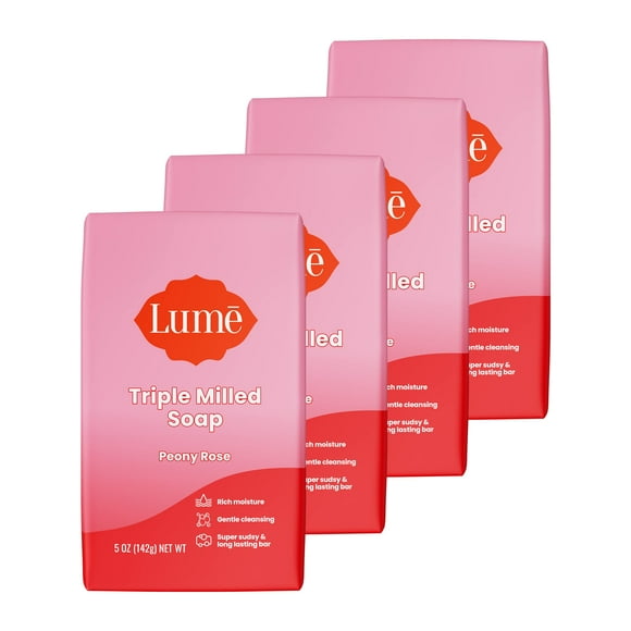 Soap Lume Rich Moisture & Gentle Cleansing, 150 ml, paquete de 4