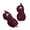 Burgundy, variant on Women Rhinestone Chunky Platform Sneakers Sparkle Dad Style Casual Shoes