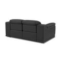 thumbnail image 4 of Titan Furnishings Genuine Italian Leather Power Reclining Loveseat in Dark Gray, 4 of 10