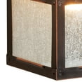 thumbnail image 3 of Vaxcel Trail 1 Light Bronze Rustic Horse Cowboy Outdoor Wall Lantern Clear Glass, 3 of 9