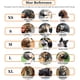 thumbnail image 4 of Bozal para perro, bozal de malla suave para perros pequeños, medianos y grandes, labrador y pastor alemán, bozales transpirables y ajustables para morder, masticar y hurgar, permite jadear y beber., 4 of 8