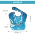 thumbnail image 4 of Kdxio Heart Shaped Cloud Bibs For Babies, Baby Bibs for Eating, Toddler Bibs, Waterproof Bibs, Feeding Bibs, for Toddlers, Boys, Girls, 4 of 8