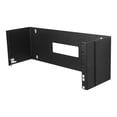 thumbnail image 1 of StarTech.com 4U Hinged Wall Mount Patch Panel Bracket - 6 inch Deep - 19" Patch Panel Swing Rack for Shallow Network Equipment- 33lbs (WALLMOUNTH4) - Wall mount bracket - 4U - 19", 1 of 10