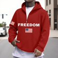 thumbnail image 1 of WILLBEST Sudadera con Capucha y Media Cremallera, Sudadera con Capucha, Ropa Deportiva Informal y Cómoda XGrande, 1 of 3