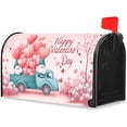 thumbnail image 2 of Valentine''s Day Mailbox Covers Magnetic Letter Post Box Cover Wrap Garden Yard Home Decor Outdoor Yard Farmhouse Home Mailbox Cover Magnetic Standard 21L X 18W (Valentine''s Day 71), 2 of 6