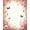 Pink, Pattern 1, variant on Flatwoven High Traffic Area Rug, Whimsical Floral Butterfly Aesthetic, Non Slip, Stain Resistant, Washable Area Rugs for Living Room, Bedroom(Pink, 4X6)