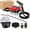 Red, variant on 2500W Handheld Steam Cleaner for Deep Cleaning Kitchens, Bathrooms & Furniture - 6-Level Adjustable Steam, Multi-Brush Attachments Included,Beige