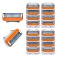 thumbnail image 1 of 16 Pcs Lames de Rasoir pour Hommes Compatibles pour Fusion 5 (16 Pcs), 1 of 1
