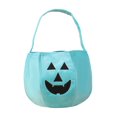 thumbnail image 2 of Halloween Pumpkin Candy Treat Bags for Party Supplies - Soft Cloth Candy Bucket Holders for Kids Toddlers Trick or Treating - Handheld Halloween Pumpkin Bags for Trunk or Treat Party Favors, 2 of 7